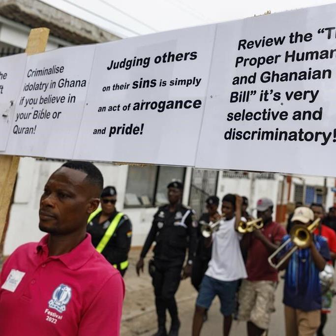 Meet the straight ally who is protesting Ghana’s anti-LGBTQ bill